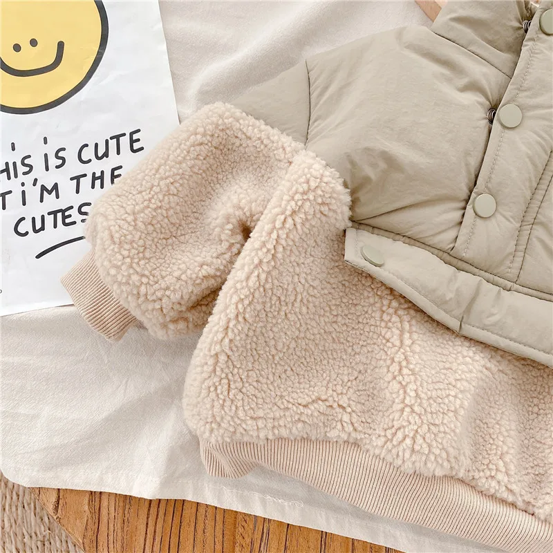 Kids Infant Girls Boys Coat Winter Warm Jacket Casual Thick Coat For Boy Fall Autumn Clothes Outerwear Baby Christmas Overcoat