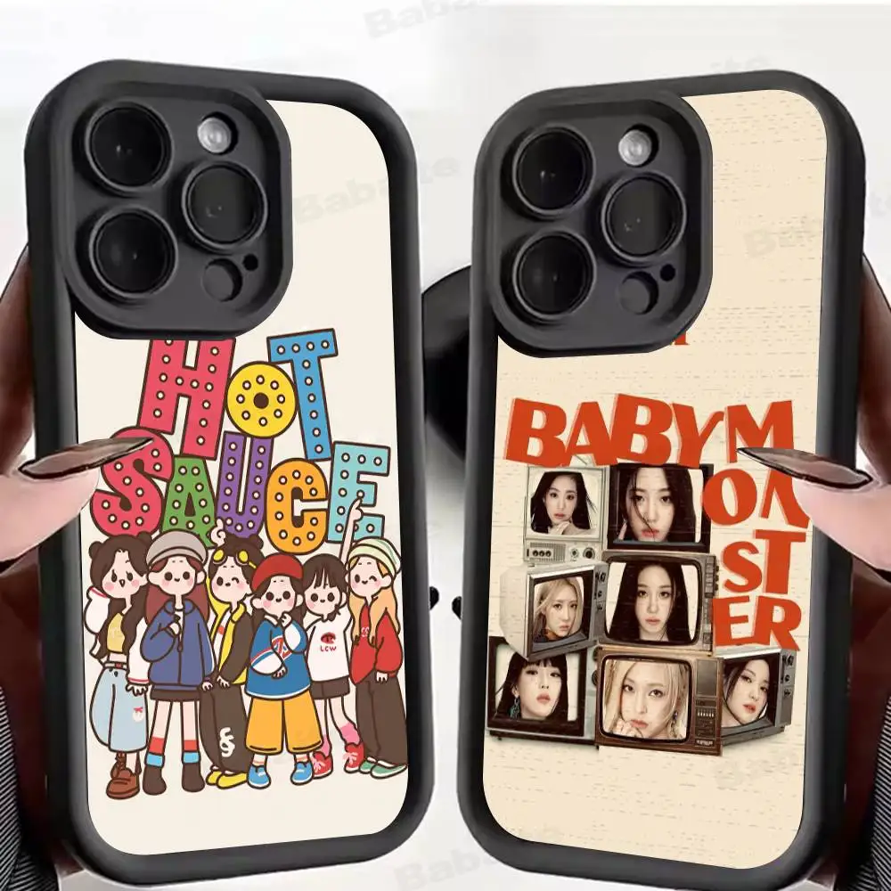 

Singer B-BABYMONSTER Phone Case For iPhone 17 16 E 15 14 13 12 11 Pro Max Plus Back Cover