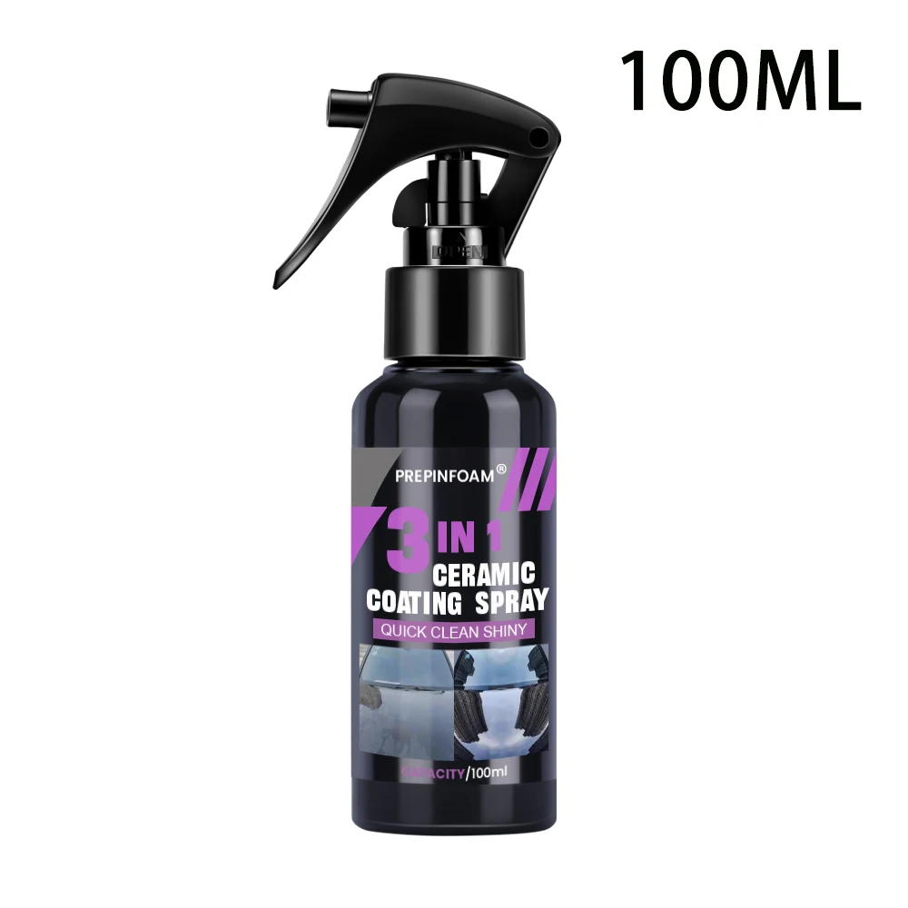 3-in-1 auto keramische nano coating vloeibare coating kristal hydrofobe laag polijstverf coatingmiddel polijst nano coatings P1