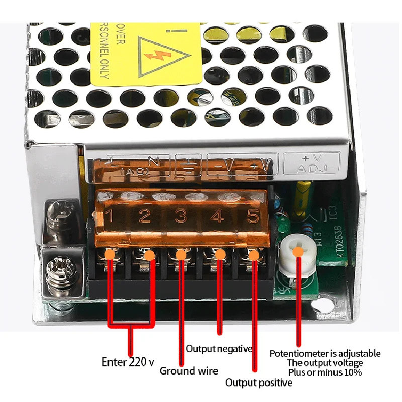 MZMW 15W 25W Switching Power Supply 5V 12V 24V Mini Size 110V 220v AC/DC Ultra-thin SMPS LED Driver Adapter S-25-5 S-25-12