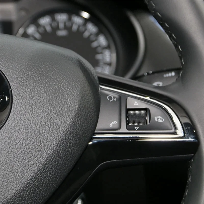 Rare Steering Wheel Multi-Function Buttons Cruise Control Switch 5E0919719A For Skoda Fabia Octavia 2013-2023