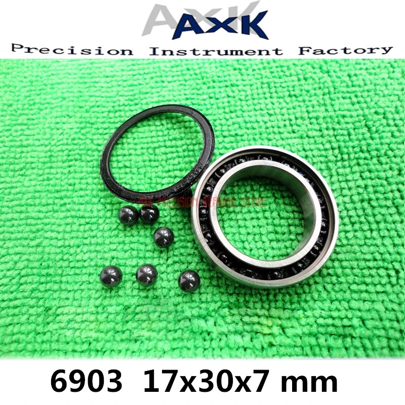 

Hybrid Ceramic Bearing 6903 17x30x7 Mm Abec-3 ( 1 Pc ) Bicycle Bottom Brackets & Spares 6903rs Si3n4 Ball Bearings