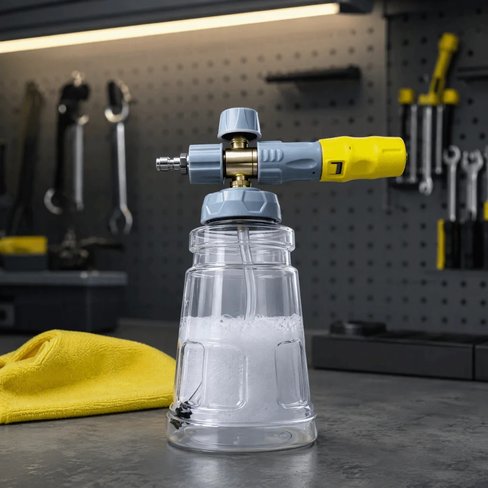 Accessory Transparent Foam Tool 1L Snow Foam Foam Sprayer High Pressure Clear Foam Lance High Pressure Washer
