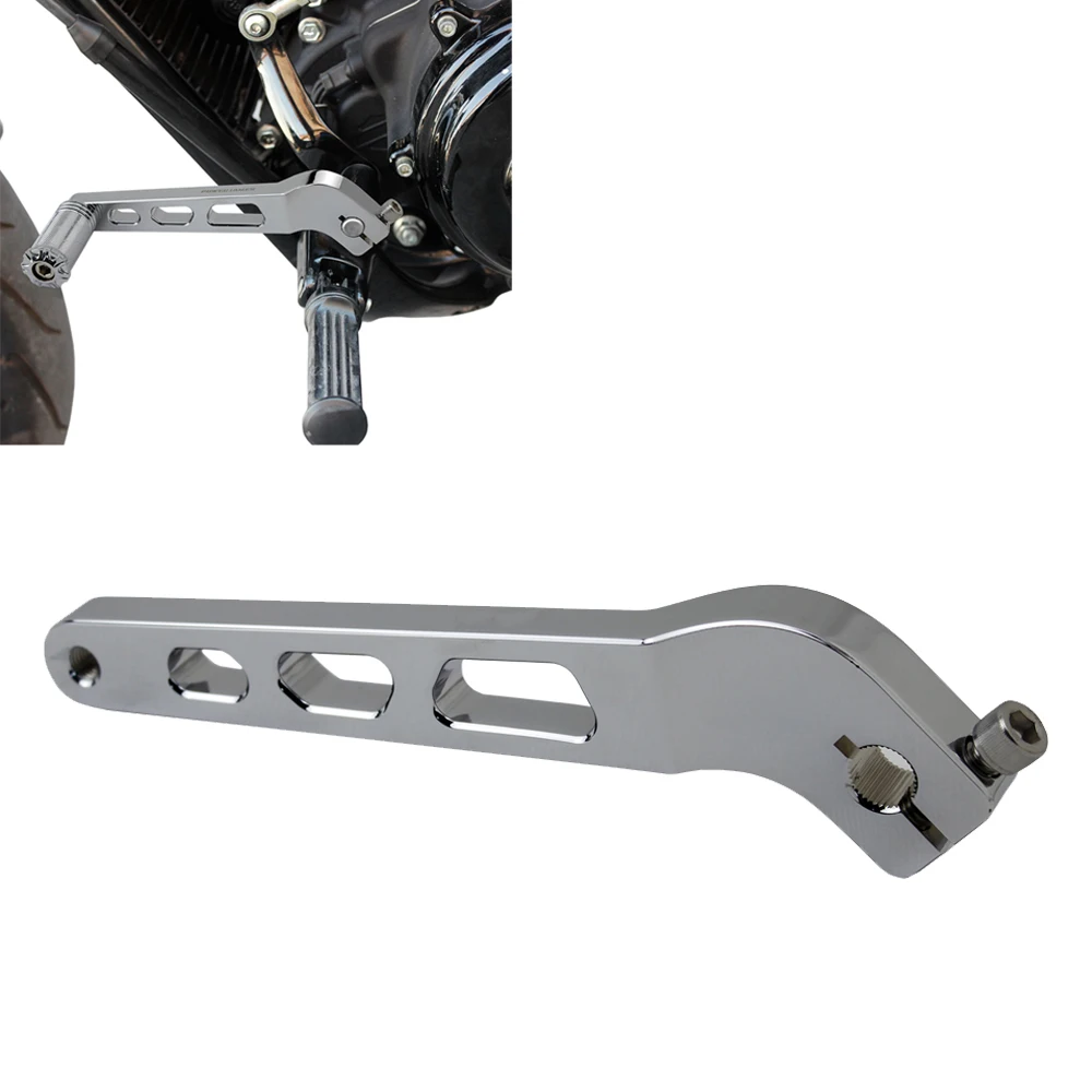 

Chrome Shift Rod Shifter Lever For Harley Softail FXSTB FXSB FXS Dyna FXDB FXDF FLD FXDWG