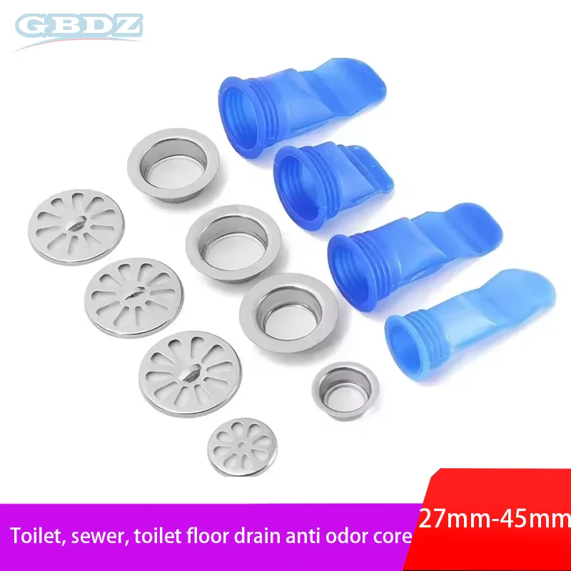 

Silicone Floor Drain Seal Drain Deodorant Core Insect Control Backflow Preventer One Way Valve for Bathroom Pipes Tube In Toilet