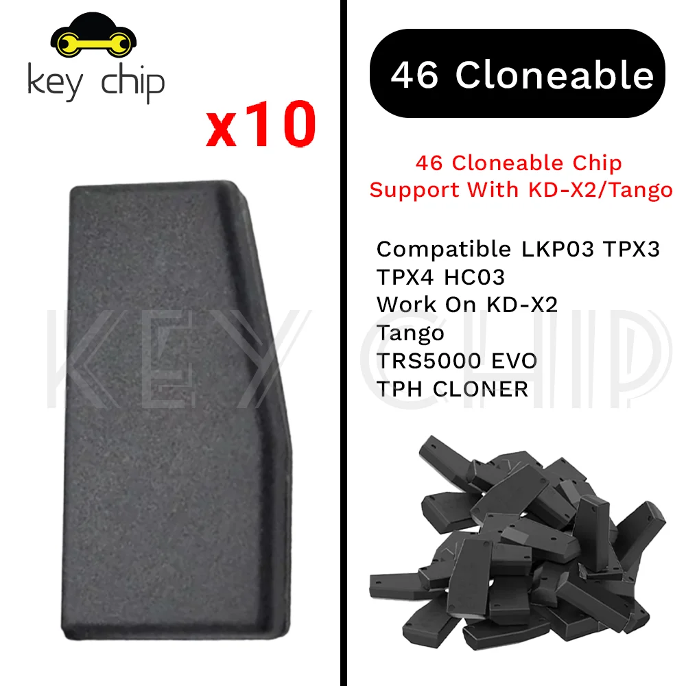 

46, поддержка клонируемых чипов с KD-X2/Tango KD-X2/Tango/TRS5000 EVO/TPH CLONER, совместимая с LKP03 TPX3/TPX4 HC03