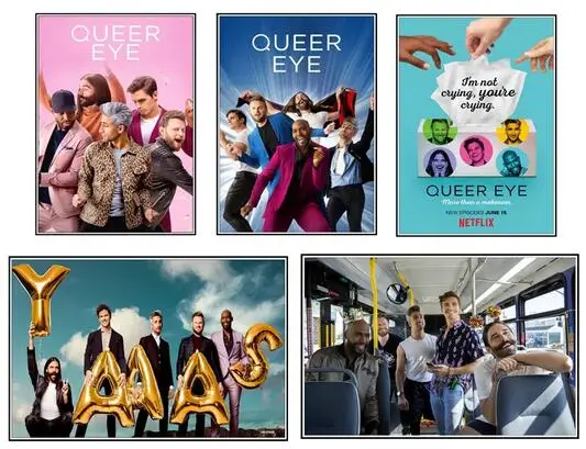 

Queer Eye Season 3 Movie Print Art Canvas Poster For Living Room Decor Home Wall Picture