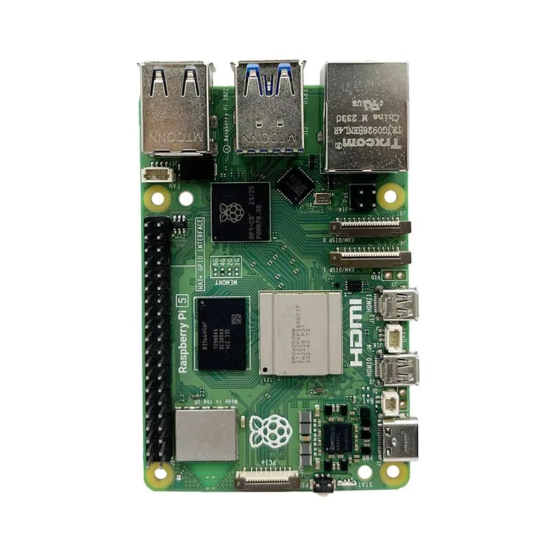 Imagem -05 - Raspberry pi 2gb 4gb 8gb Ram Placa Computador 2.4ghz Cortex-a76 Cpu Opcional Case Ventilador Fonte de Alimentação para Pi5