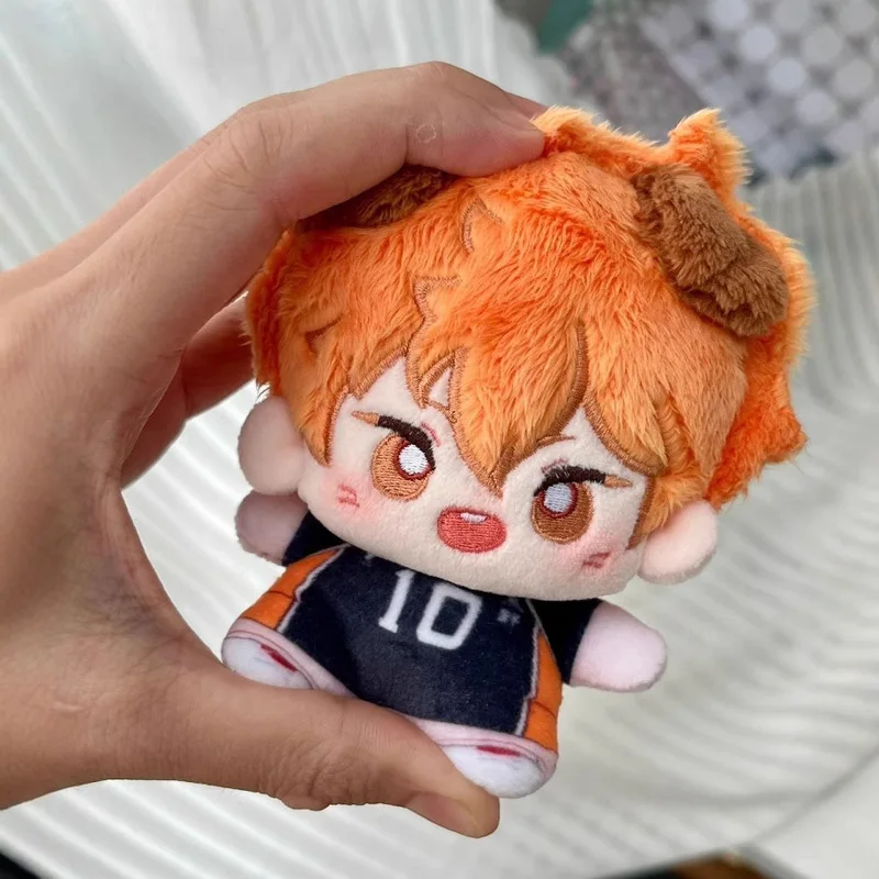 10cm 하이큐!! 코튼 인형 애니메이션 캐릭터 츠키시마, 히나타, 카게야마, 야마구치 타다시 인형 애니메이션 주변 플러시 장난감