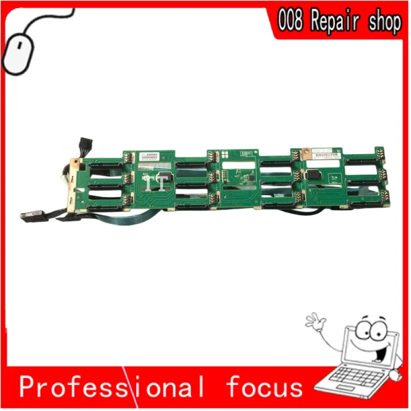 

Original For HP DL380 DL388 G9 12X3.5"; LFF Backplane Board 742794-001 777284-001 With Cables Free Shipping