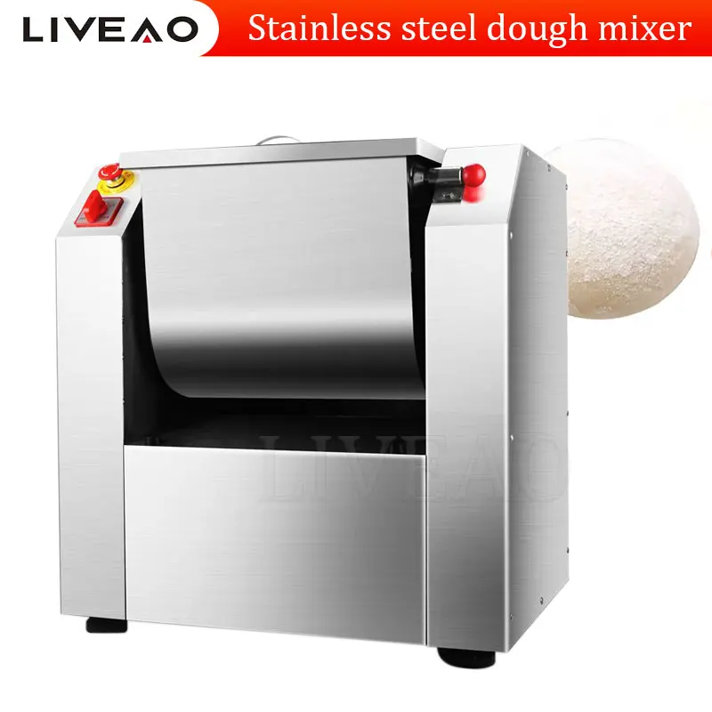 Industrial Flour Bread Dough Mixer Machines Prices Food Machinery Electric Dough Mixer High Quality Kneading Machine