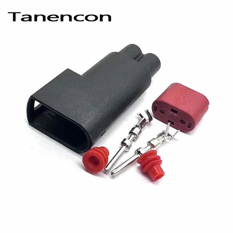 1 Juego de conector antibloqueo de freno de coche de 2 pines arnés de cableado de Sensor ABS de rueda automotriz para Land Rover 2- 1437712 -5