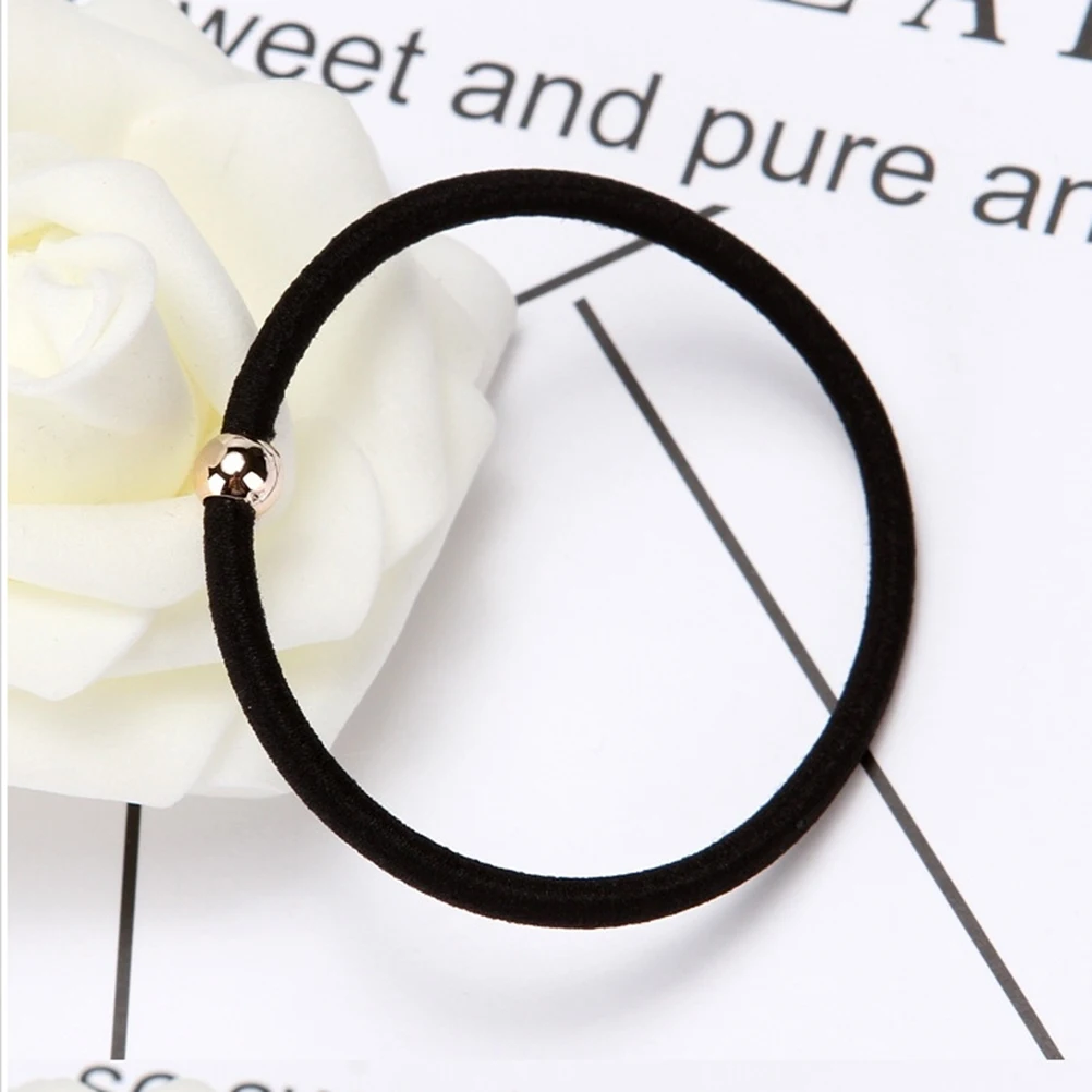 

20 Pcs Hair Circle Accessories Elastic Ties Girl Rope Woman Bands Korean Version Ponytail Holders