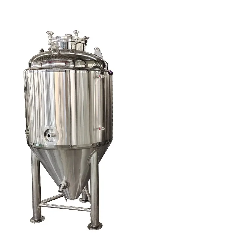 

Alcohol precipitation tank Alcohol storage tank Stainless steel jacket Beer bright tank