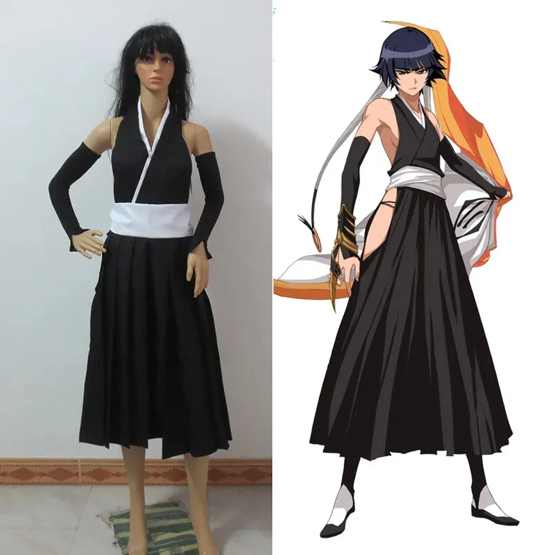 

lili 123Soi Fon Kimono Christmas Party Halloween Uniform Outfit Cosplay Costume Customize Any Size