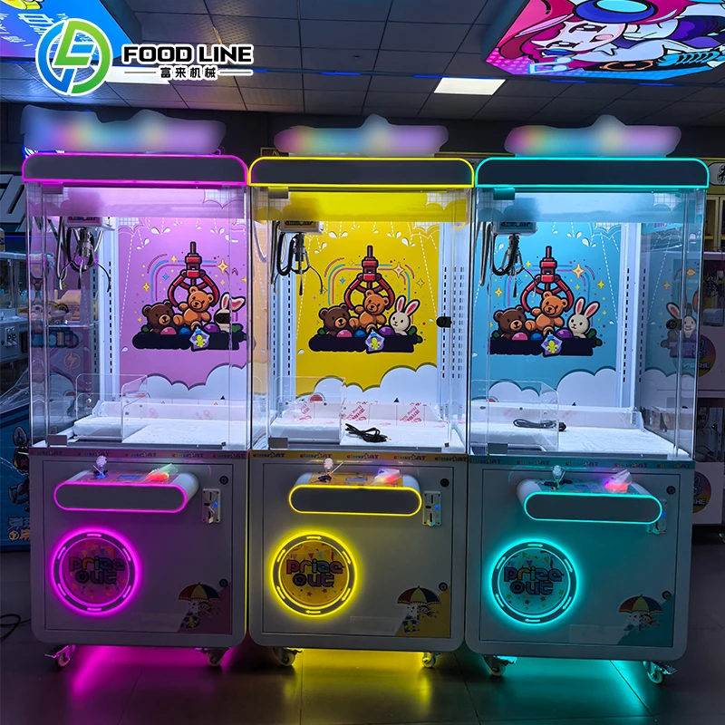 Claw Crane Machine Bill Operated Claw Machine Kit Full Size Mini Claw Machine Coffee Theme