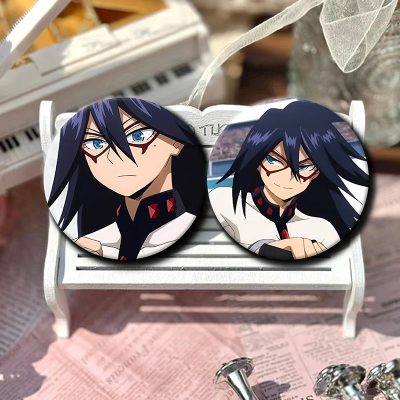58mm Cartoon Character Midnight Soft Button Pin Nemuri Kayama Anime Brooch Creative Badge for Backpack Clothes Decoration Gift