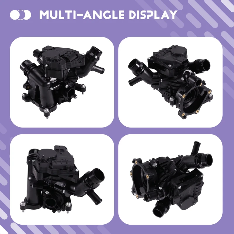 Super Sale 1306600XEC71 Car Thermal Management Module Thermostat for Geart Wall Jolion H6 F5 F7 GW4C20B