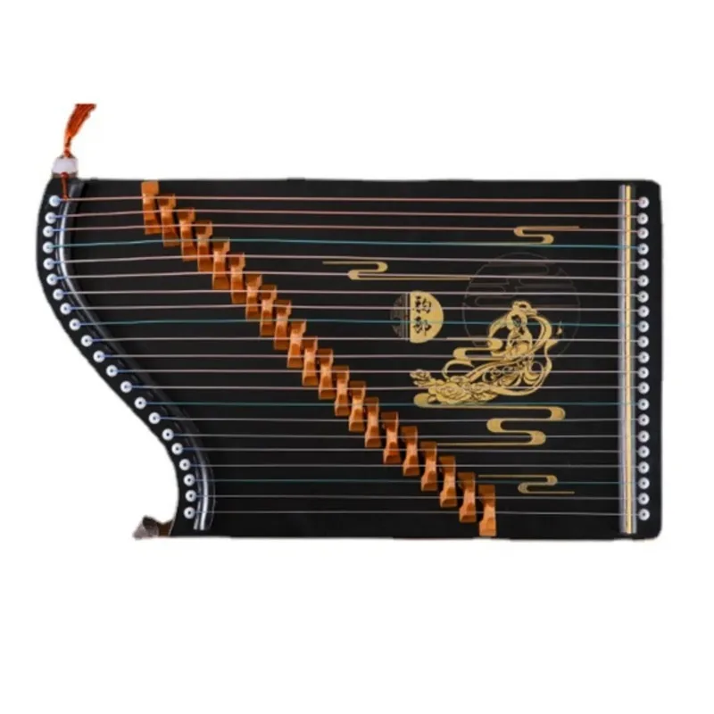 

Portable Mini Guzheng 21 Strings Professional Chinese Zither Finger Pick Guzheng Guqin Beginner Musical Instruments Accessories