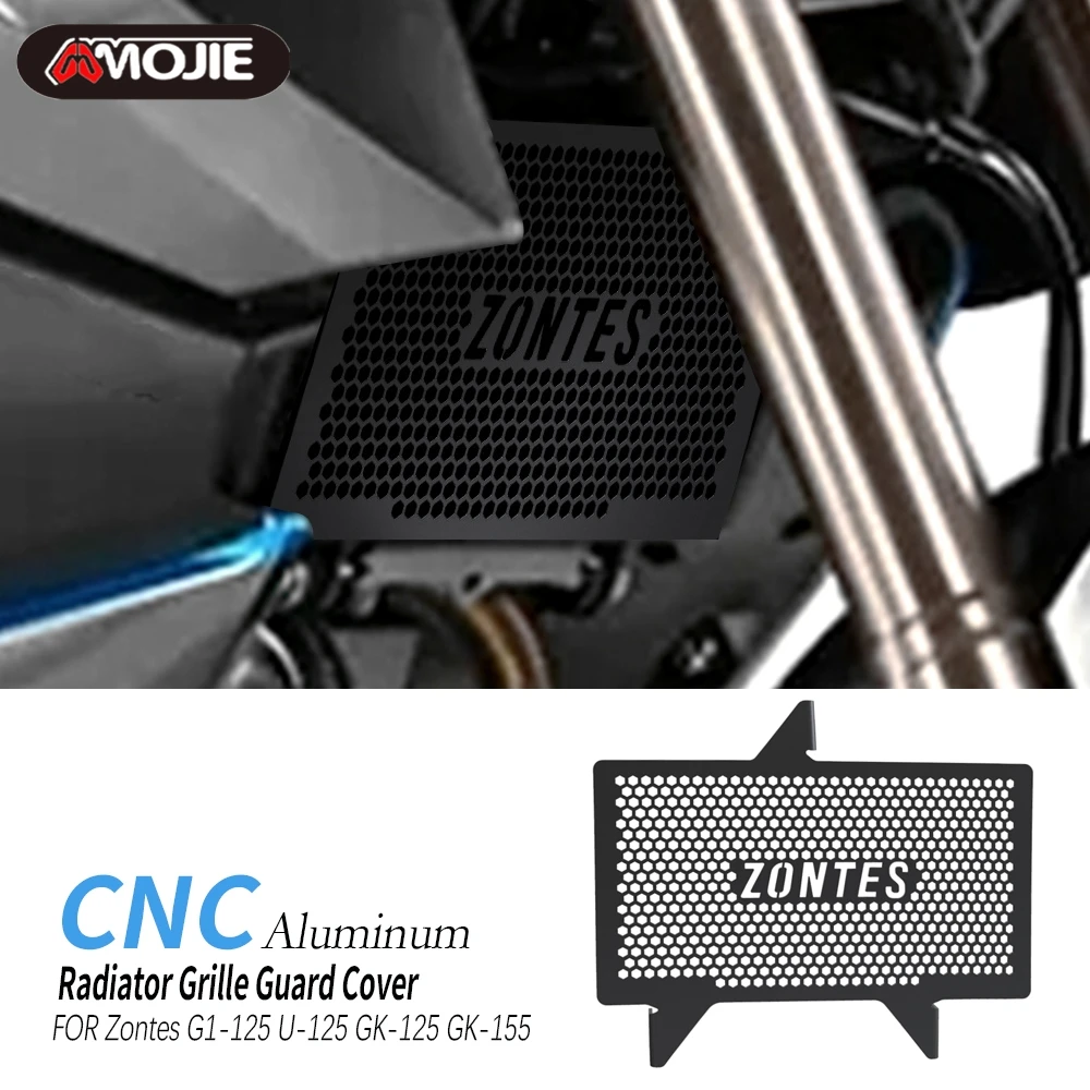 

For Zontes GK125 GK155 GK 125 155 GK 125GK ZT125 Motorcycle Accessories Radiator Guard Radiator Protector Grille Guard Cover