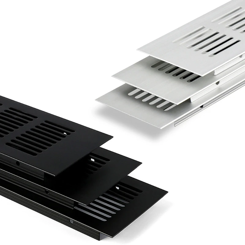 شبكات تهوية من الألومنيوم، أثاث المطبخ والحمام، تدفق الهواء، تركيبات بسيطة #4