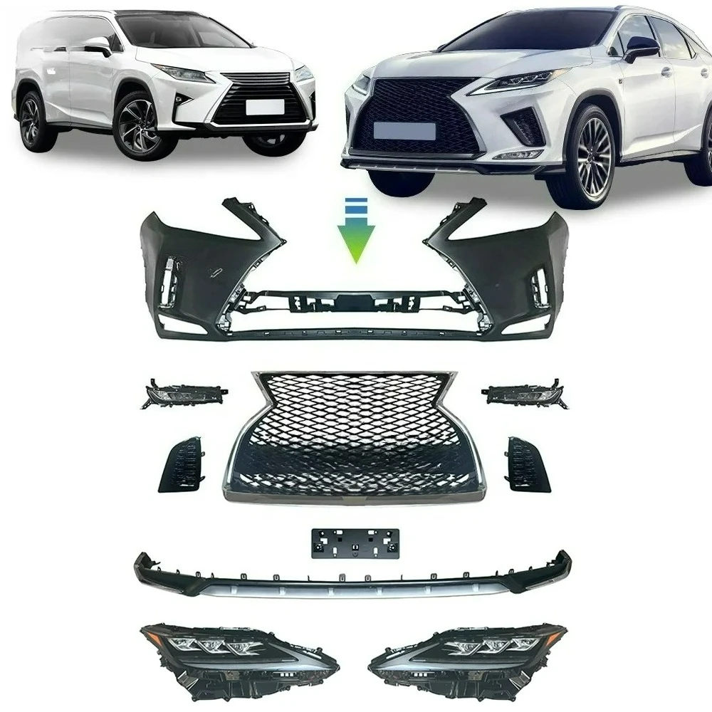 

High-Quality FORLexus RX (RX350/RX450/RX270) 2020 F-Sport Style ABS BODYKIT 2016-2019