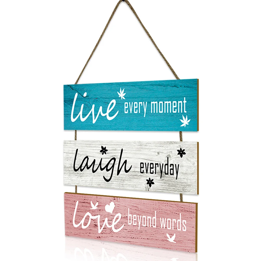 

Wooden Wall Decor Hanging Board Home Kitchen Restaurant nament Delicate Materials Unique Effects Premium Quality
