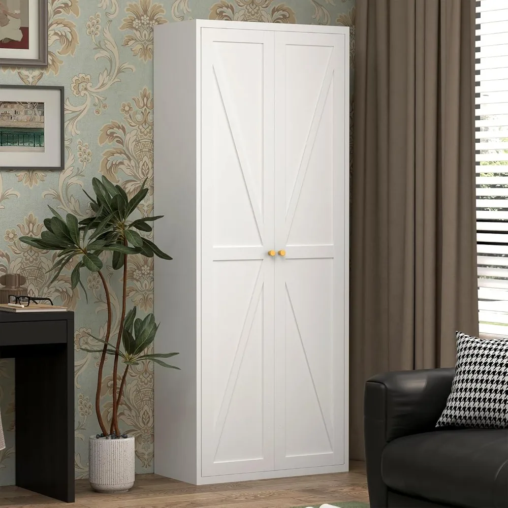 مخزن مطبخ طويل مع أبواب مزدوجة وأرفف قابلة للتعديل #2