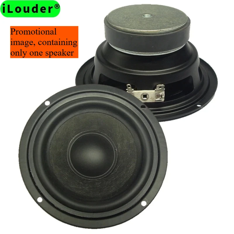 Iron frame 70mm ferrite magnet RMS 30W 4 Ohm/8Ohm for choose 4.5 Inch 25-core Full Range Speaker Home Theater Midrange Speakers