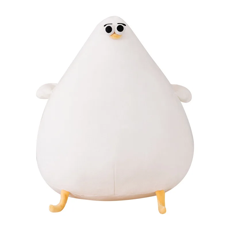 Cute Anime Fat Seagull Penguin Plush Toys Stuffed Animals Chick Big Lazy Sofa Hug Doll Sleepping Pillow for Kids Friends Gift