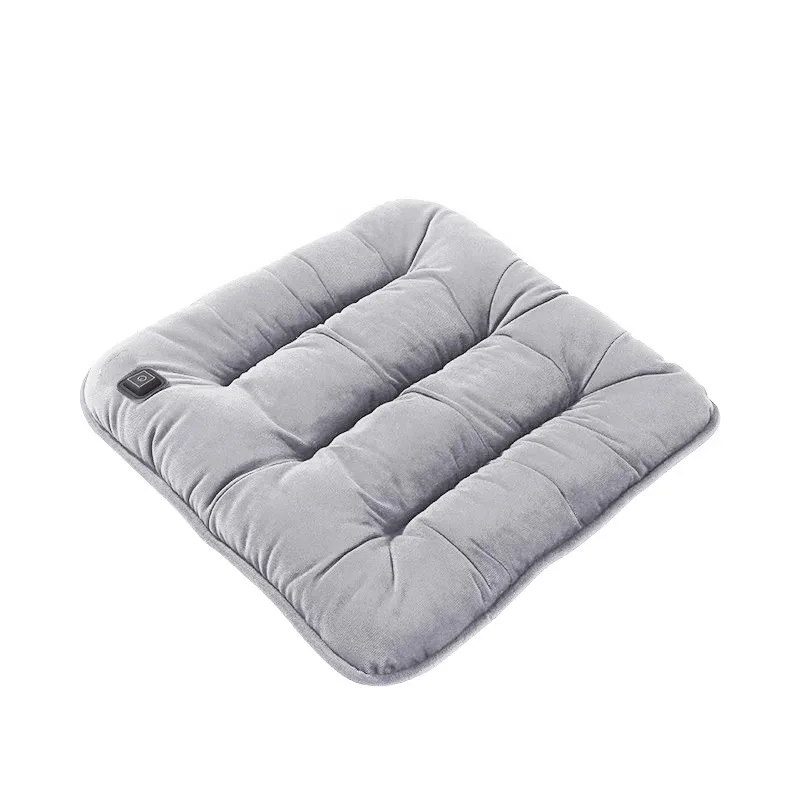 Heated seat cushion winter plush seat cushion 12V car universal warm usb electric heating single piece pad