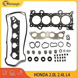 Engine Cylinder Head Gasket Set Fit For Honda 2.0L 2.4L L4 GAS DOHC K24A2 K20A6 K20Z2 K24A3 K24A 2000-2024 OEM HS26243PT