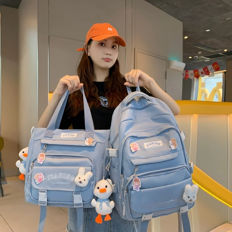 kosz-bapa-leggero-di-alta-qualita-per-studenti-delle-scuole-medie-e-superiori-borsa-per-studenti-femminili-in-materiale-di-nylon-con-motivo-a-lettere