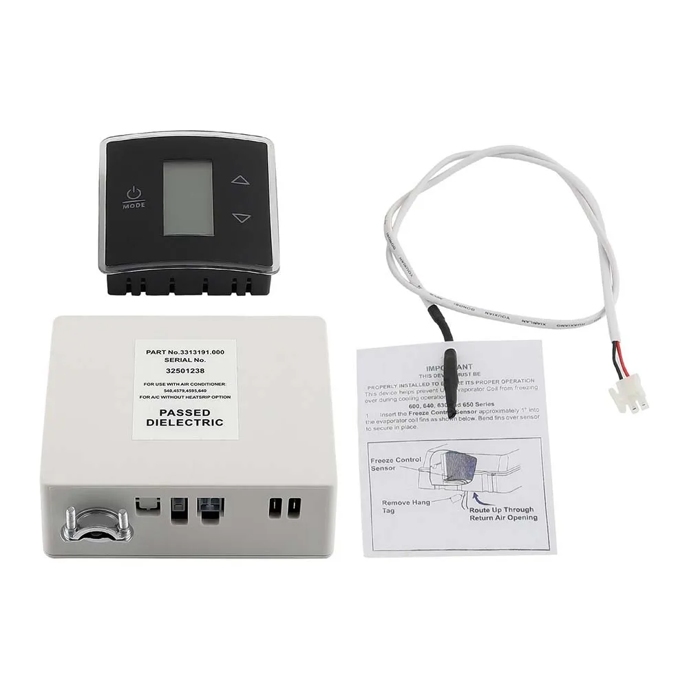 For Interior Temperature Adjustment As Shown RV Thermostat Kit Advanced Rv Thermostat Features Capacitive Touch Panel