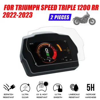 עבור Triumph Speed Triple 1200 RS/RR 1200RS RR 2022 2023 מסך הגנה מפני שריטות ללוח המחוון של אופנוע