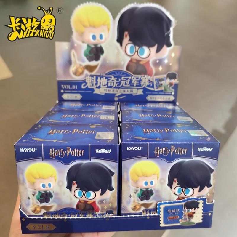 KAYOU Genuine Harry Potter Click Mini 3d Doll Figure Blind Box Ginevra Molly Weasley Collection Card Anime Peripheral Decor Gift