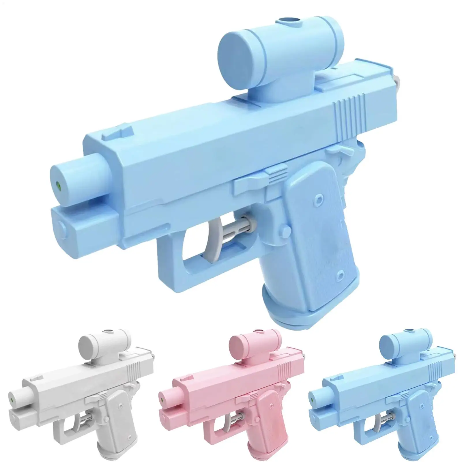 Juguetes de chorro de agua inversa, juego interactivo de verano al aire libre, pistolas de agua, juego de salpicaduras de pulverización de agua doble direccional