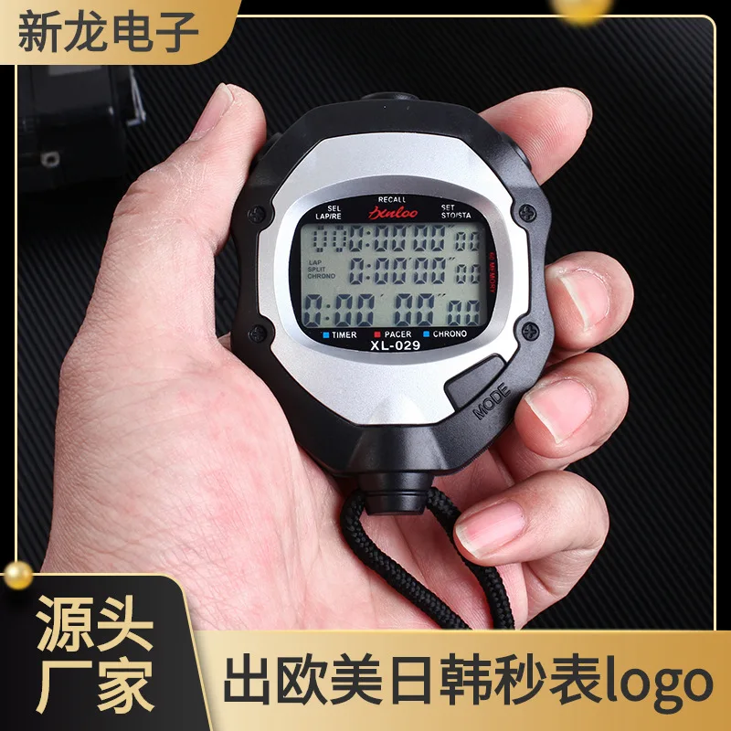 

Factory in Stock Stopwatch Competition Referee Fitness Code Watch Running Stopwatch Track and Field Sports Timer Wholesale