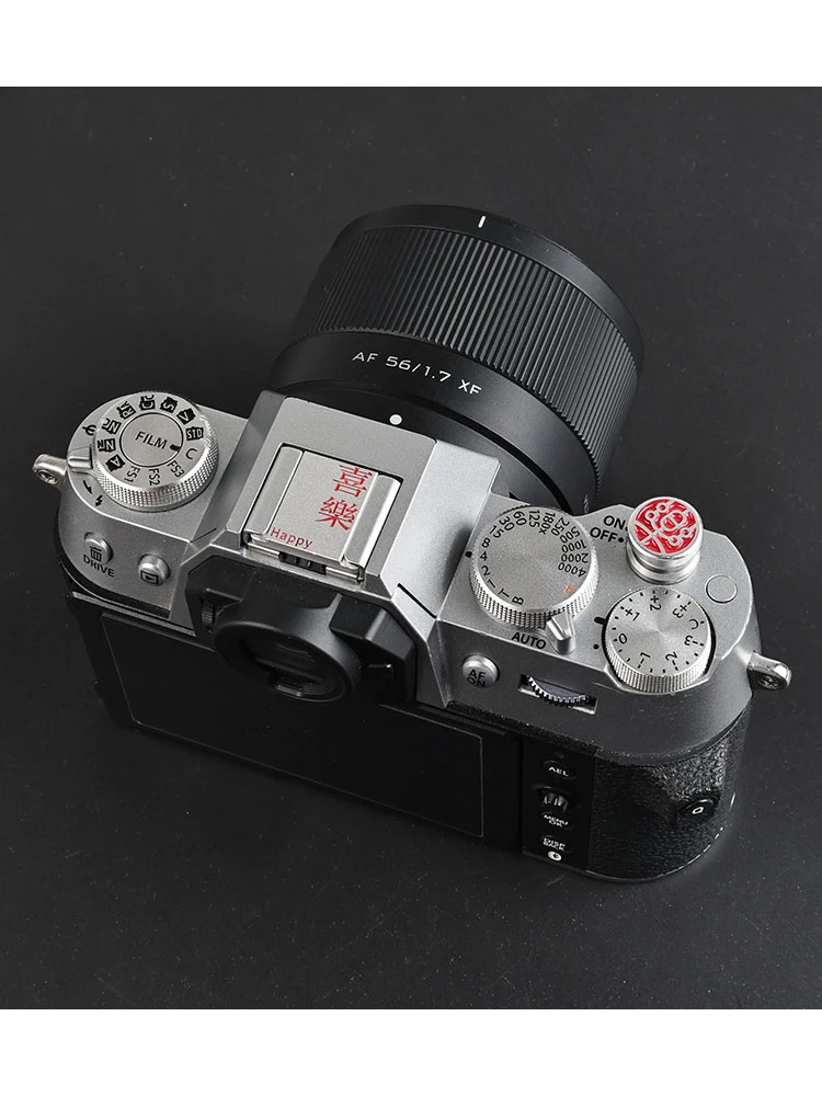 Camera hot Shoe Cover Shutter Button Combination Suitable for Canon Nikon Leica Fuji XT50 XM5 XE5 X100VI X100FX XPRO3 XT4 view 4