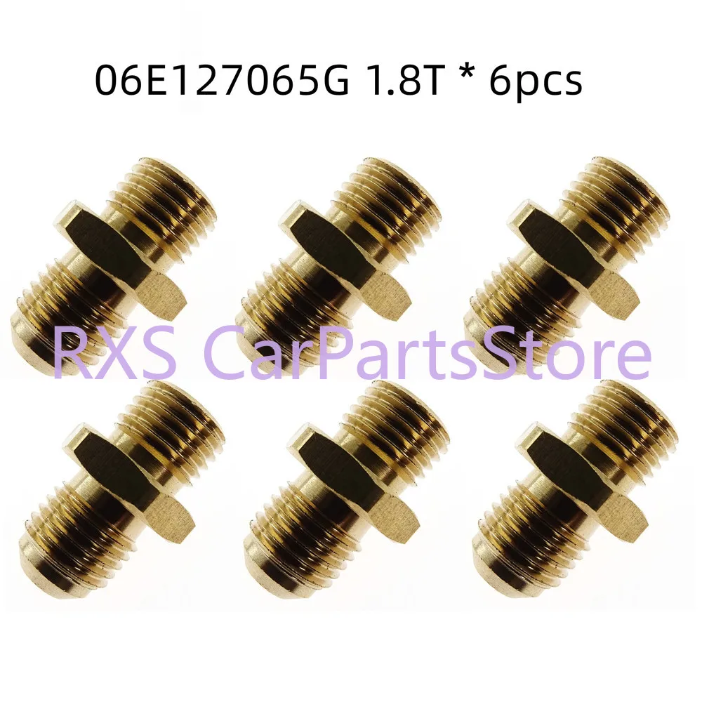 6pcs 06E127065G 1.8T Engine High Pressure Fuel Pump Fitting fits for Tiguan Passat Golf Beetle CC for A3 TT A3 06E 127 065G
