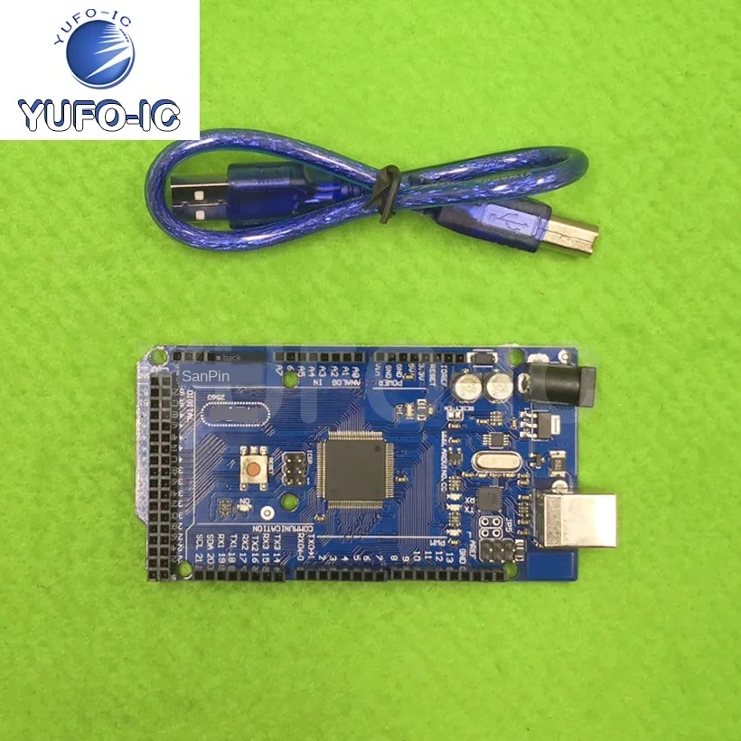 Free Ship 2pcs Mega 2560 Microcontroller Development Board Wai Mao Kuan