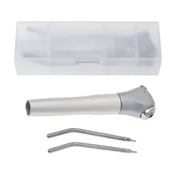 Dental 3 Way Air Water Spray Triple Syringe Handpiece w/ 2 Nozzles Tips Tubes