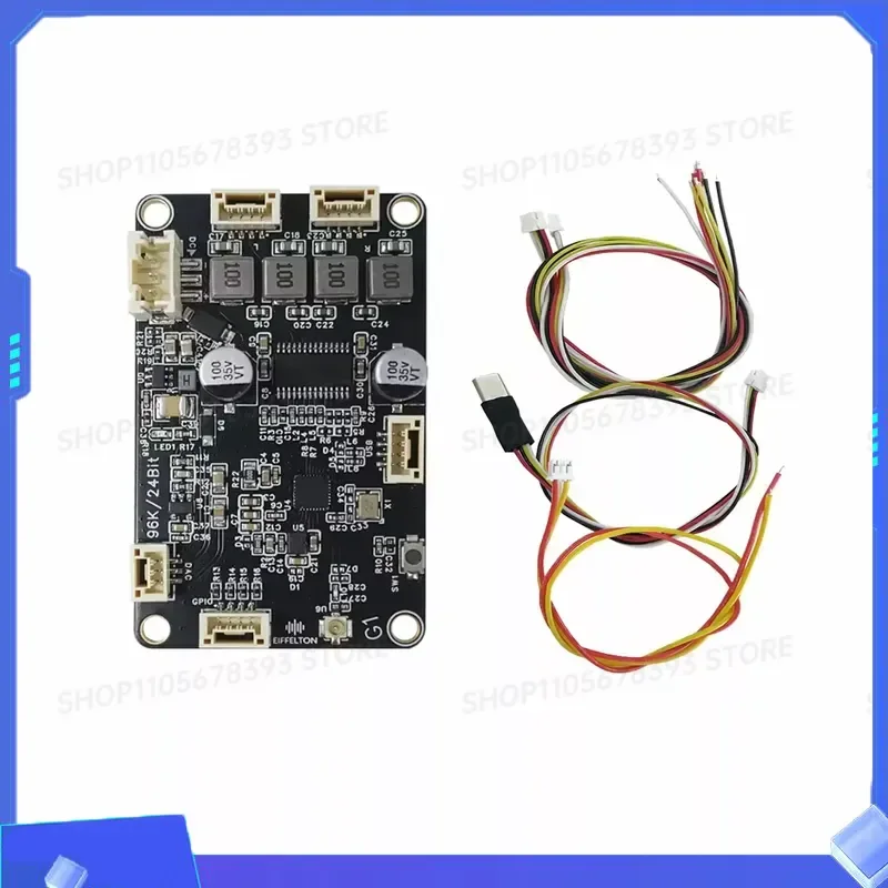 for HIFI Sound Quality Bluetooth 5.4 Dual DSP Tuning Digital Power Amplifier 0 Noise Floor Bluetooth USB Sound Card BTL PBTL