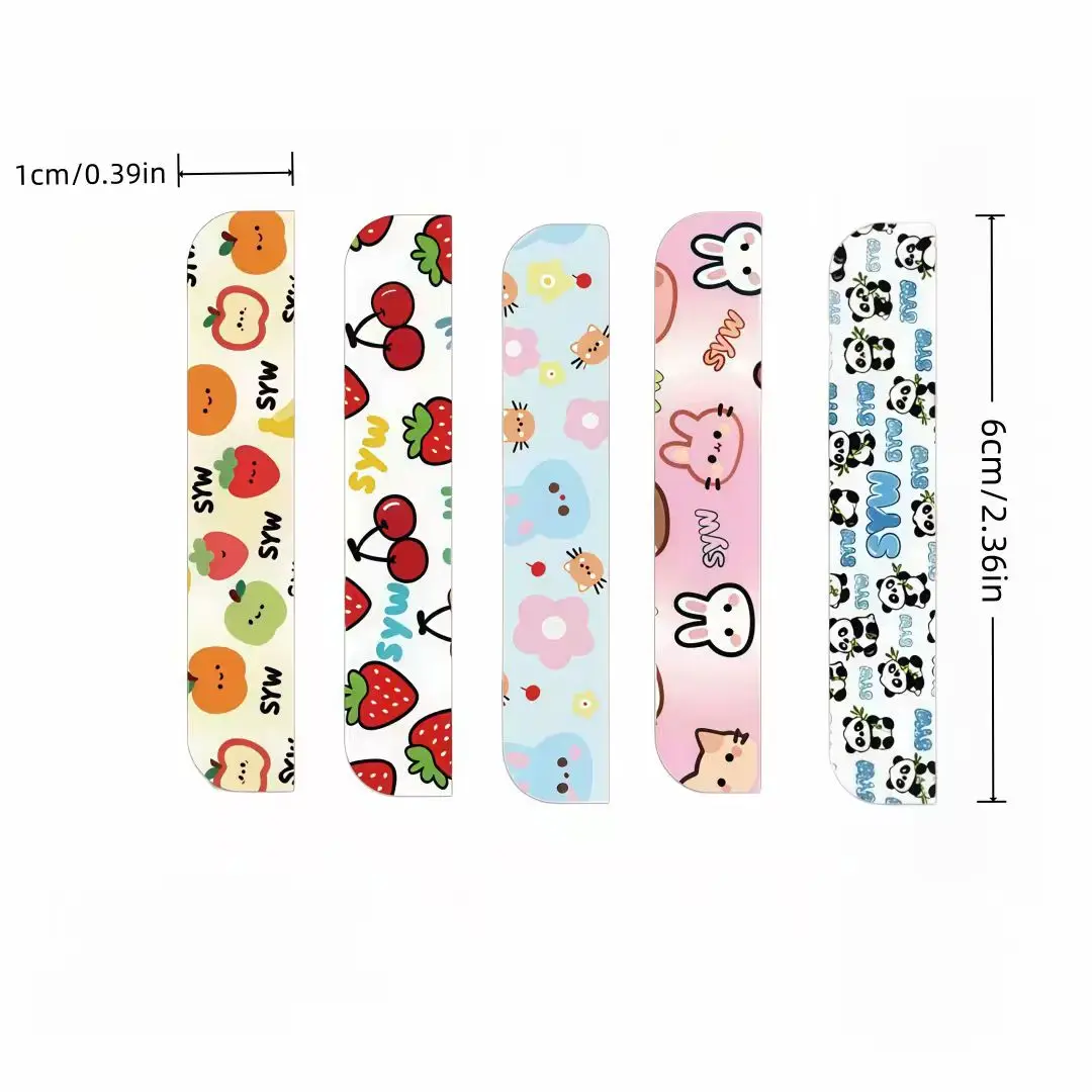 10pcs Adjustable Nose Bridge Strips (Various Patterns) That Can Be Trimmed to Create a Refined Nose Shape.