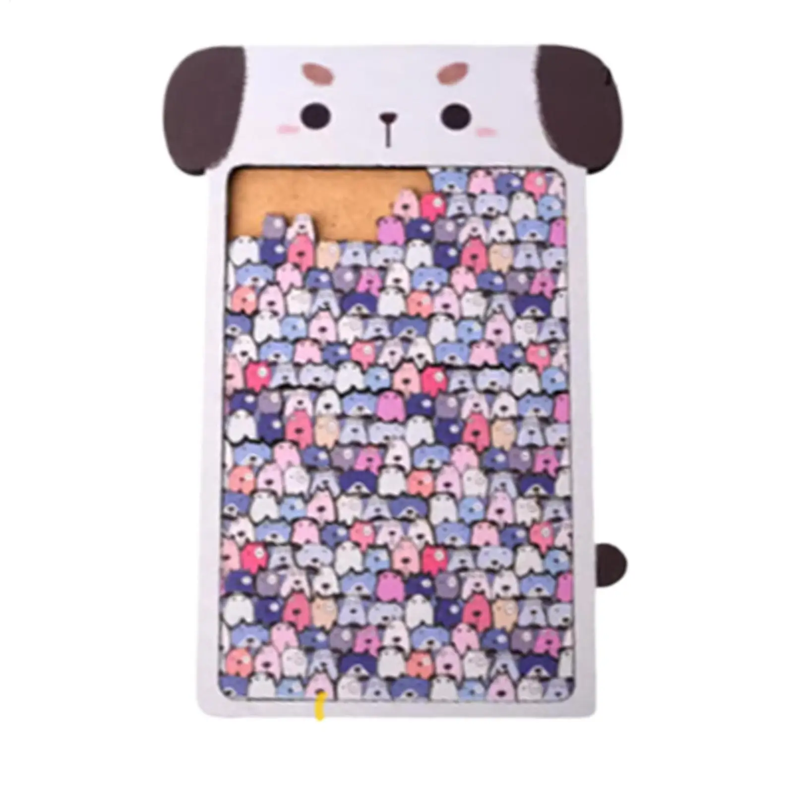 Rompecabezas de madera en forma de gato, juguetes educativos, rompecabezas desafiadores de madera de animales para niños, viajes, sala de juegos, sala de estar y dormitorio