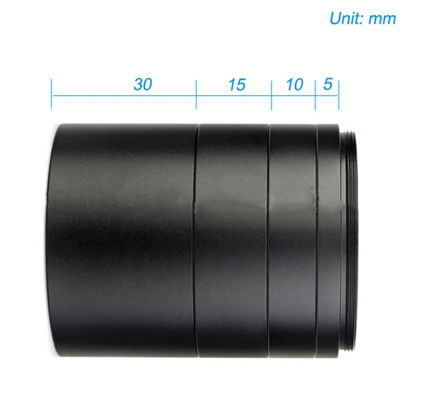 Camera Photo Focus Extension Tube M48X0.75mm Extended Adapter Lens Hood Focal Ring Cover 3 5 7 10 12 15 20 30mm