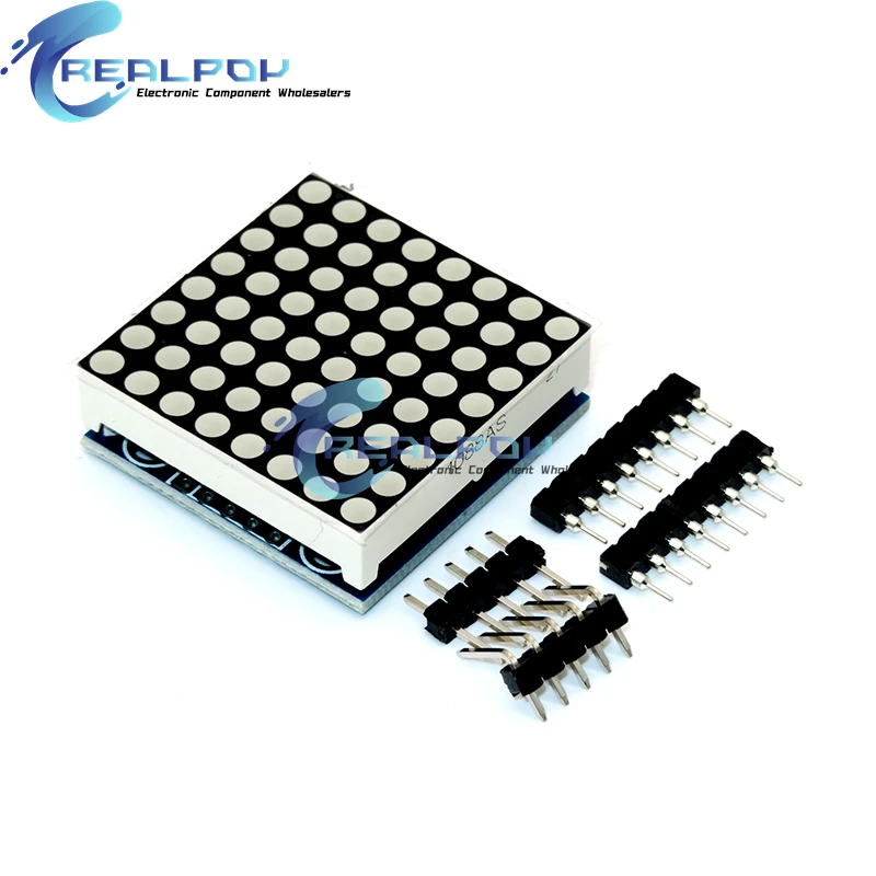 MAX7219 Dot Matrix Module Microcontroller Module Display Module Finished For Arduino