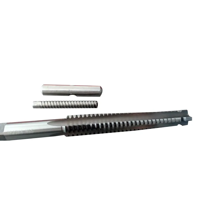 Ti-coated Straight Groove TR Tap with Thin Shank Stainless Steel Trapezoidal Thread Tap with Machine Tip Tap