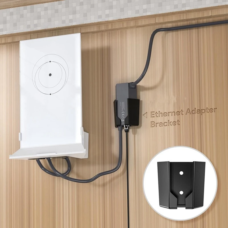 Adaptateur ethernet starexhaus, support d'invite satellite, stockage mural, durable, facile à installer, T1