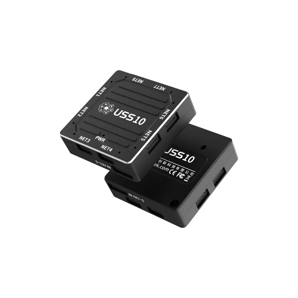 UTMSYS USS10 Onboard 100M Ethernet Switch, 8 Ports GH1.25 Interface 5-12V, Network Switching Module, UAV Drone Flight Controller